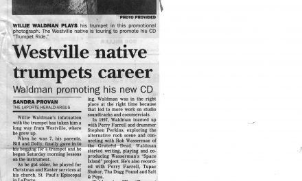 Westville native trumpets career